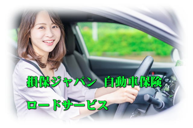 <b>損保ジャパン</b> <b>自動車保険</b> <b>ロードサービス</b>